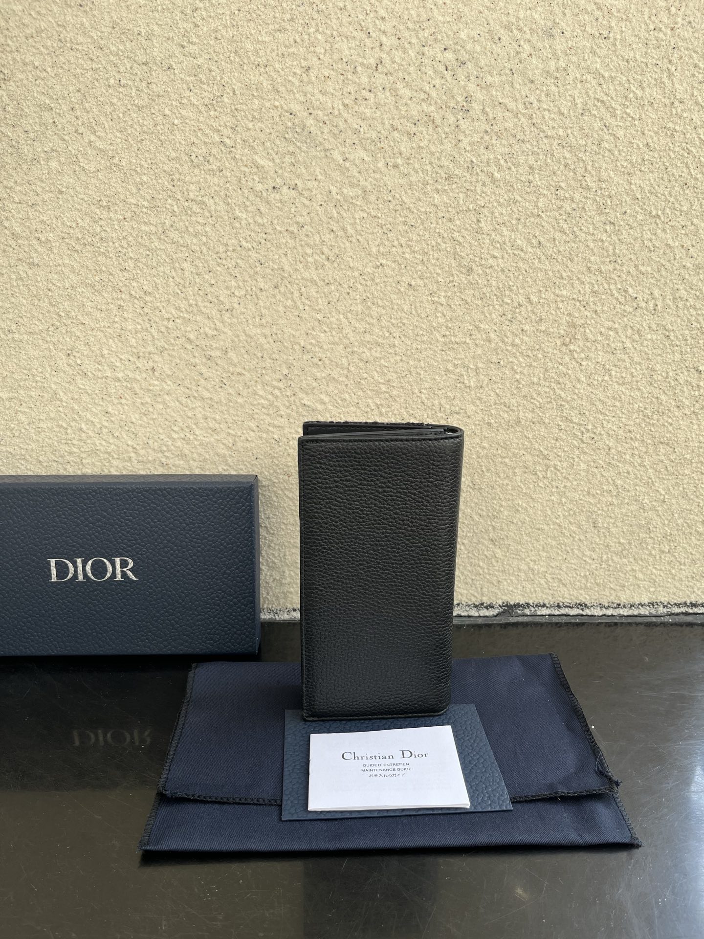 Dior A貨長夾 男士老花拼皮革設計 拉鍊經典風格| 14 Dior A貨長夾 男士老花拼皮革設計 拉鍊經典風格