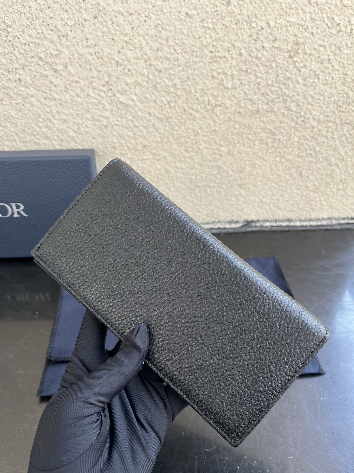 Dior A貨長夾 男士老花拼皮革設計 拉鍊經典風格| 9 Dior A貨長夾 男士老花拼皮革設計 拉鍊經典風格