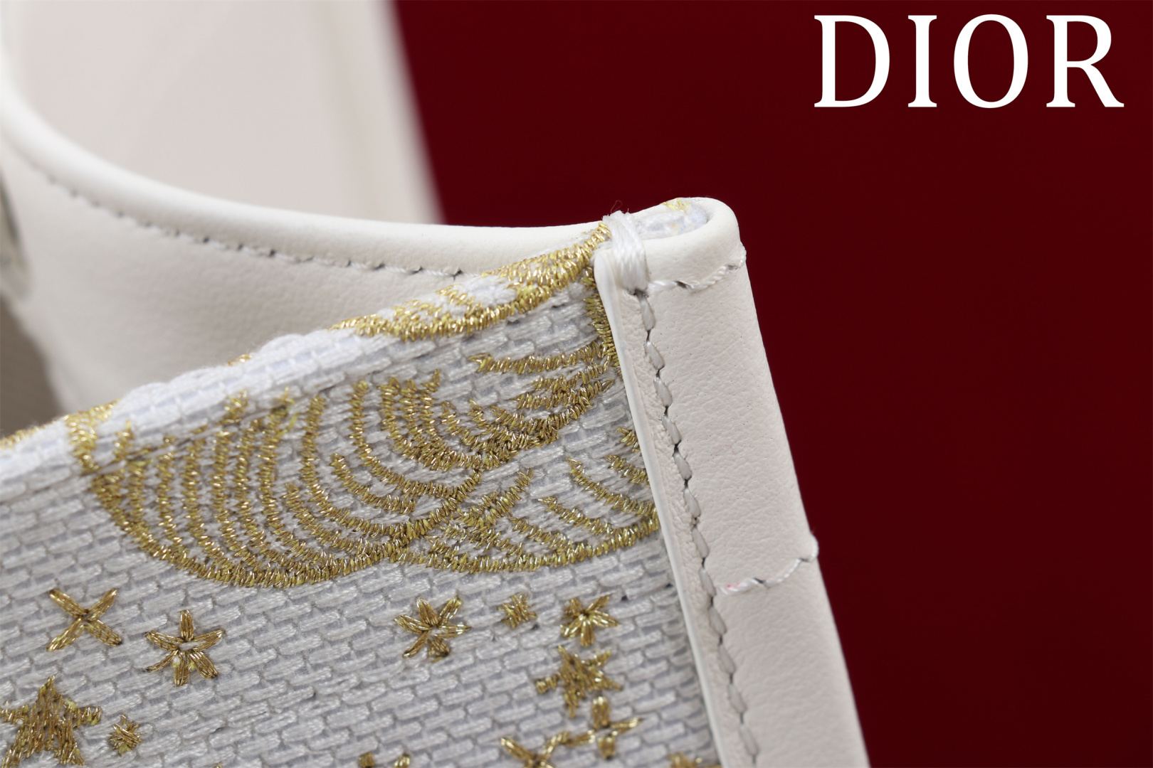 Dior 高仿女款Book Tote金線刺繡托特包 高質感通勤大容量| 9 Dior 高仿女款Book Tote金線刺繡托特包 高質感通勤大容量