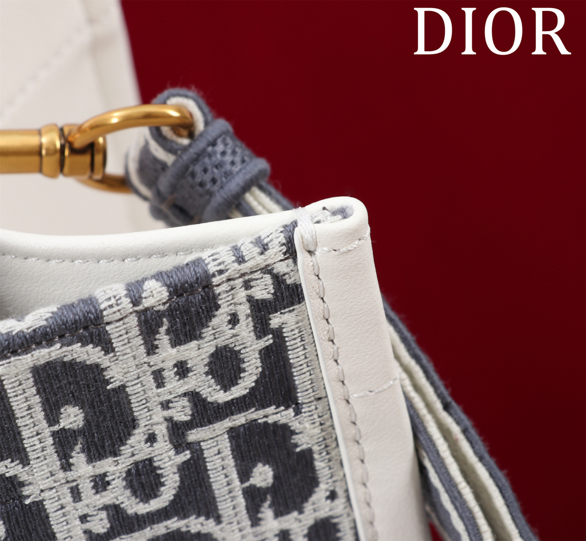 Dior 高仿Oblique經典托特包 深藍大號 原版還原精品布料| 9 Dior 高仿Oblique經典托特包 深藍大號 原版還原精品布料