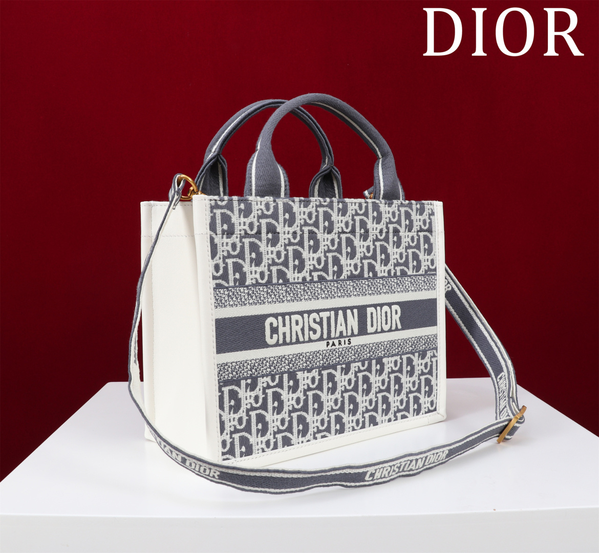 Dior 一比一Oblique托特包小號 經典藍標復刻 小巧時尚必備| 14 Dior 一比一Oblique托特包小號 經典藍標復刻 小巧時尚必備