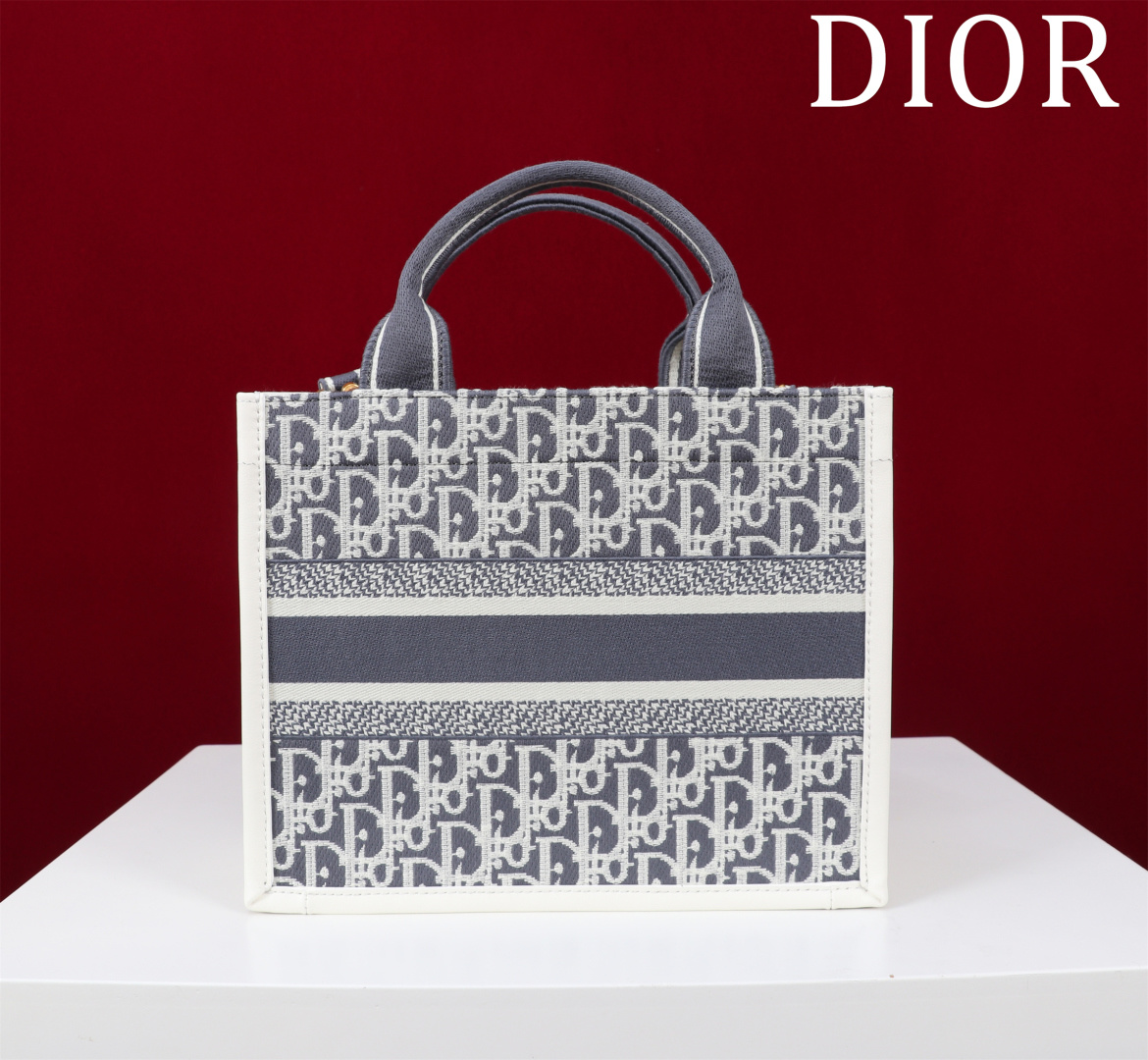 Dior 一比一Oblique托特包小號 經典藍標復刻 小巧時尚必備| 13 Dior 一比一Oblique托特包小號 經典藍標復刻 小巧時尚必備