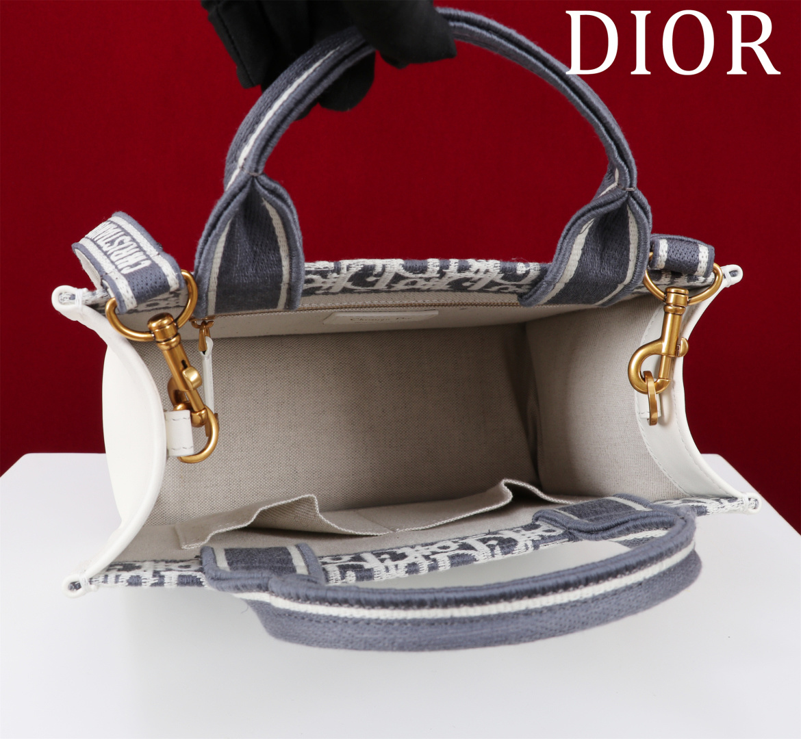 Dior 一比一Oblique托特包小號 經典藍標復刻 小巧時尚必備| 12 Dior 一比一Oblique托特包小號 經典藍標復刻 小巧時尚必備