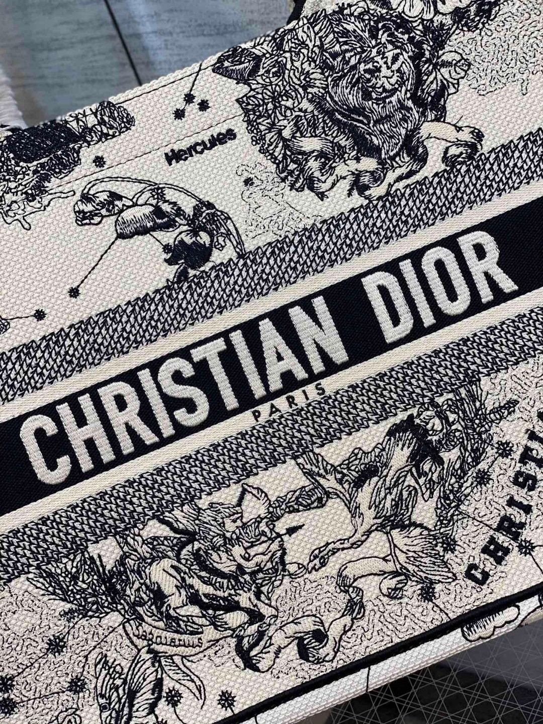 Dior 高仿Book Tote星座獸紋大號托特包 神話系列限量款| 14 Dior 高仿Book Tote星座獸紋大號托特包 神話系列限量款