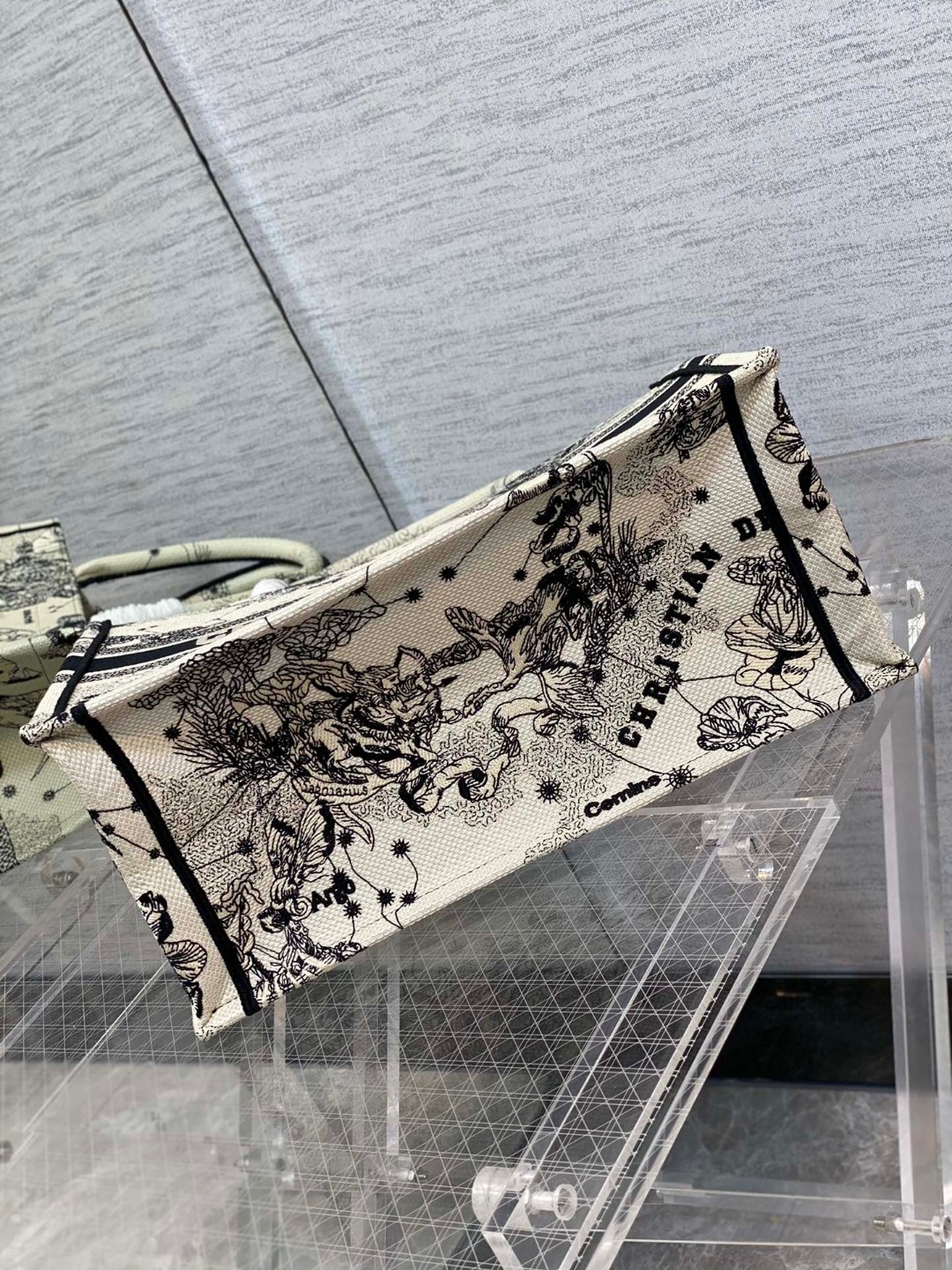 Dior 高仿Book Tote星座獸紋大號托特包 神話系列限量款| 9 Dior 高仿Book Tote星座獸紋大號托特包 神話系列限量款