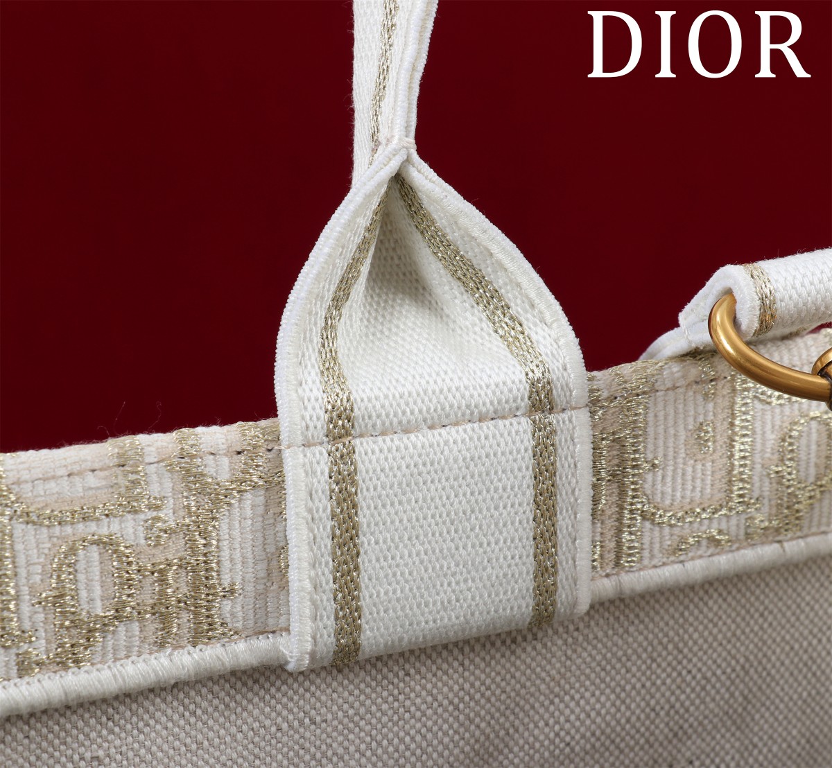 原單Dior Book Tote 托特包 白金經典老花 中型尺寸| 8 原單Dior Book Tote 托特包 白金經典老花 中型尺寸