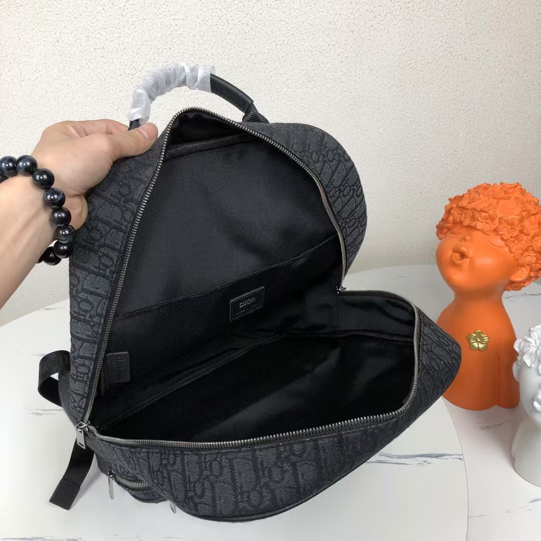 Dior 高仿滿版老花雙層後背包 百搭耐看新款| 8 Dior 高仿滿版老花雙層後背包 百搭耐看新款