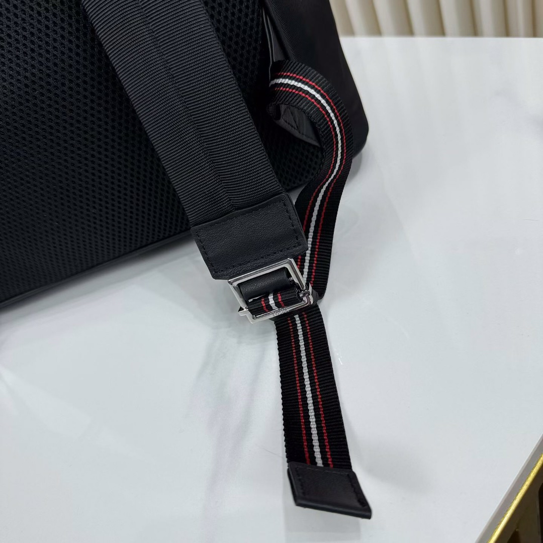 Dior 原單男士後背包 黑色掀蓋設計附蜂刺繡飾| 10 Dior 原單男士後背包 黑色掀蓋設計附蜂刺繡飾