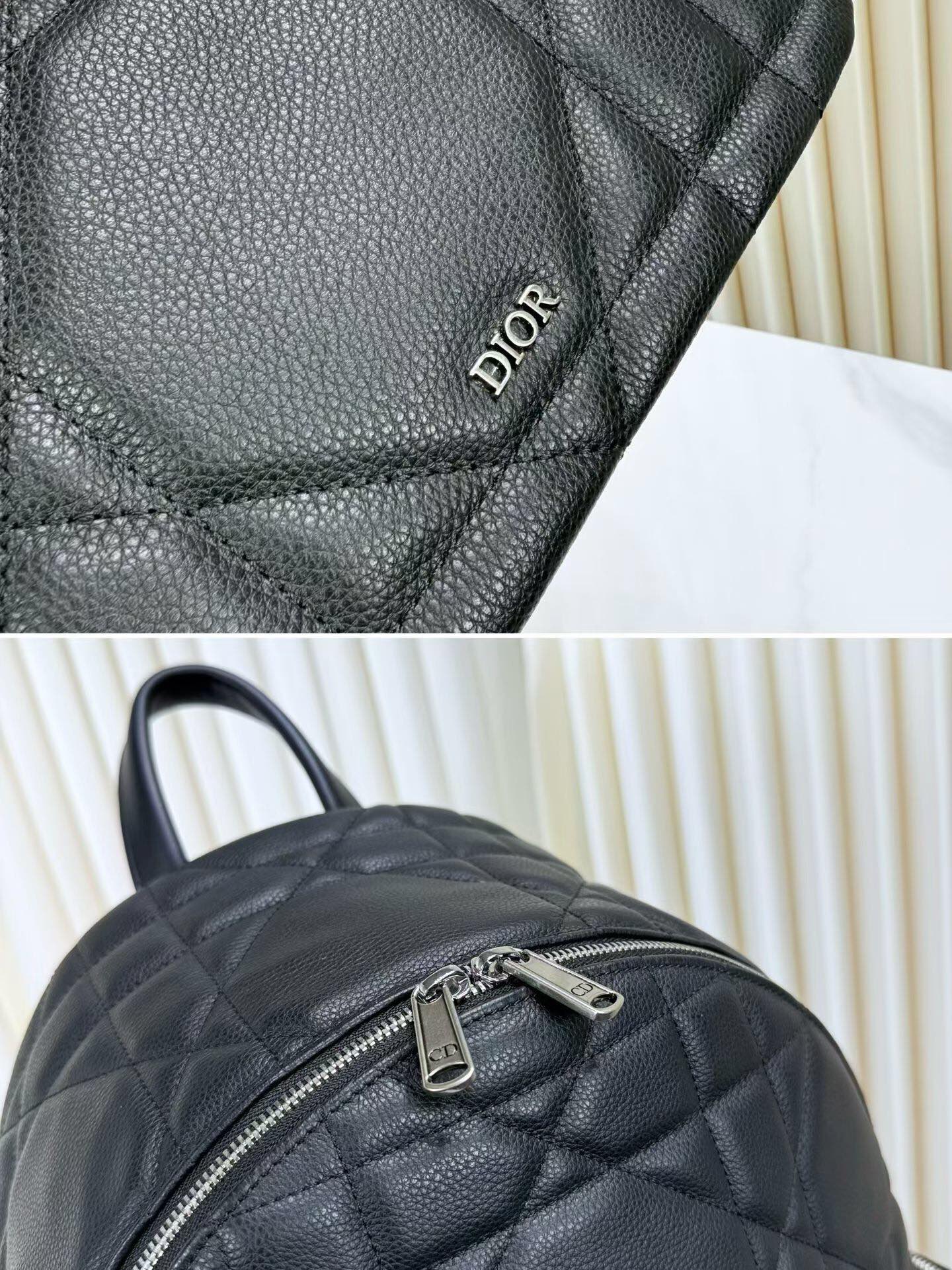 Dior 高仿幾何壓紋男士後背包 真皮立體設計感十足| 11 Dior 高仿幾何壓紋男士後背包 真皮立體設計感十足