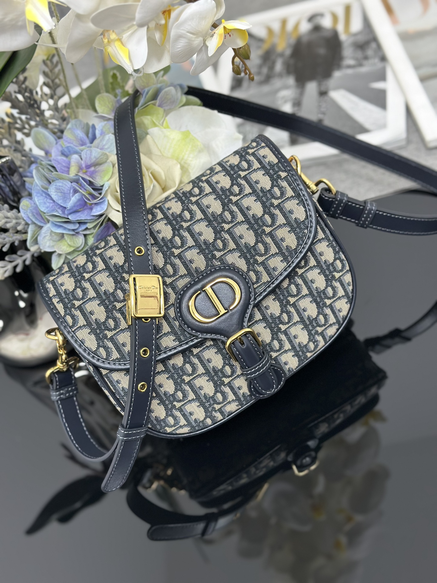 Dior 高仿Oblique滿版老花Bobby半月包 女士款配皮肩背設計感強| 11 Dior 高仿Oblique滿版老花Bobby半月包 女士款配皮肩背設計感強