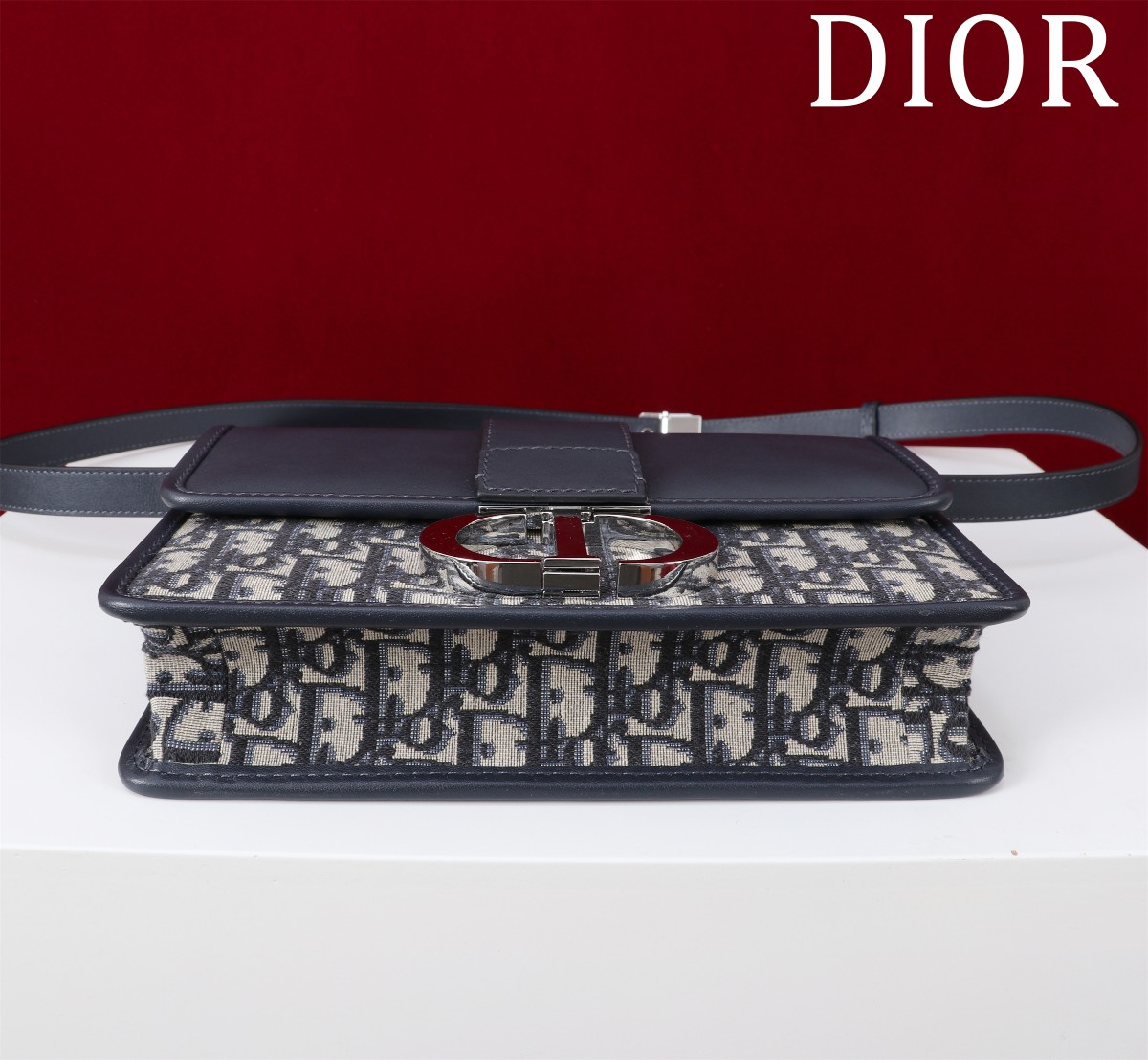 Dior高仿30 Montaigne拼接包 女士CD標誌牛皮織布設計| 12 Dior高仿30 Montaigne拼接包 女士CD標誌牛皮織布設計