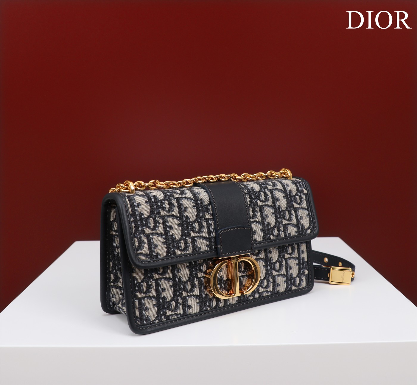 Dior高仿30 Montaigne織布金鍊包 女用復古CD斜背鏈條設計| 14 Dior高仿30 Montaigne織布金鍊包 女用復古CD斜背鏈條設計