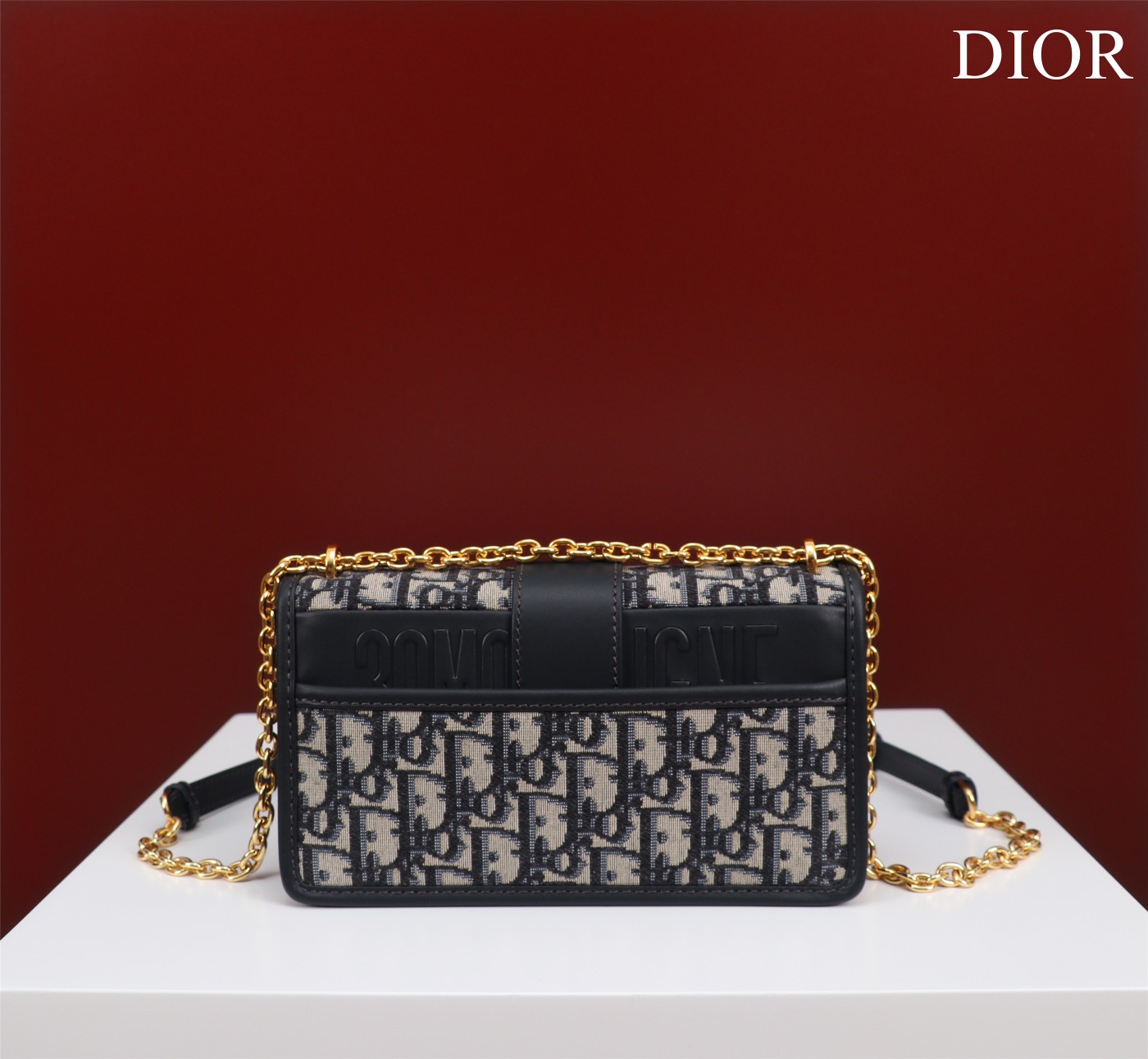 Dior高仿30 Montaigne織布金鍊包 女用復古CD斜背鏈條設計| 13 Dior高仿30 Montaigne織布金鍊包 女用復古CD斜背鏈條設計