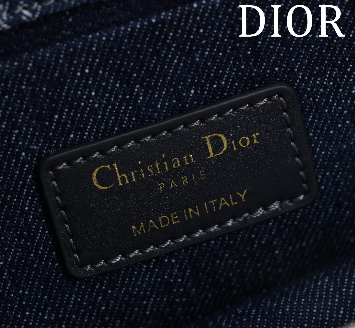 Dior一比一30 Montaigne牛仔藍斜背包 女士復古洗水設計款| 7 Dior一比一30 Montaigne牛仔藍斜背包 女士復古洗水設計款