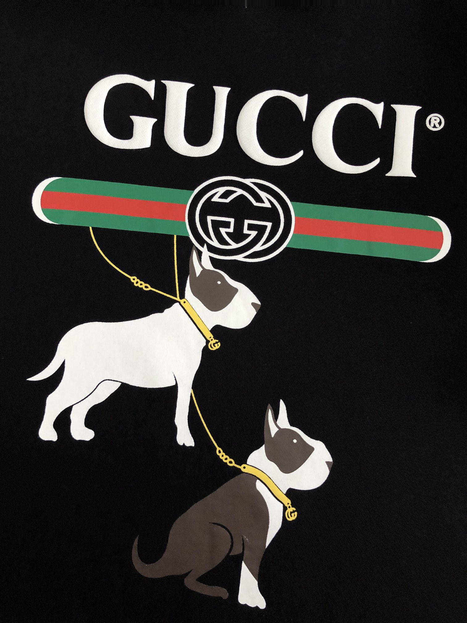 Gucci A貨男士黑色印花衛衣 可愛法鬥圖案趣味十足人氣首選| 10 Gucci A貨男士黑色印花衛衣 可愛法鬥圖案趣味十足人氣首選