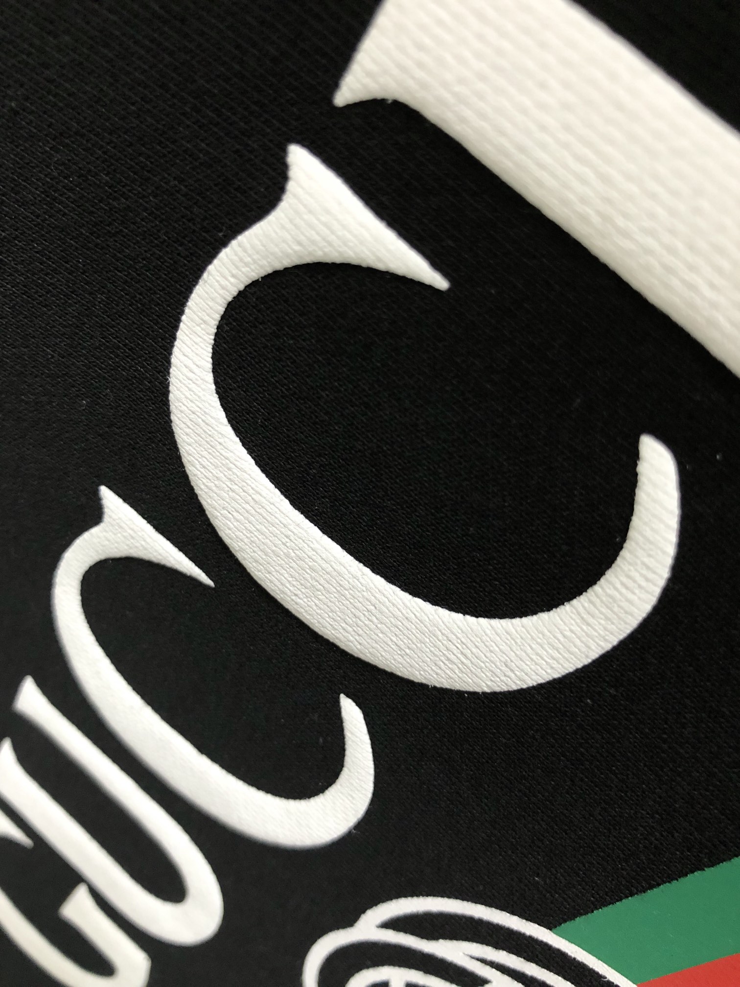 Gucci A貨男士黑色印花衛衣 可愛法鬥圖案趣味十足人氣首選| 7 Gucci A貨男士黑色印花衛衣 可愛法鬥圖案趣味十足人氣首選