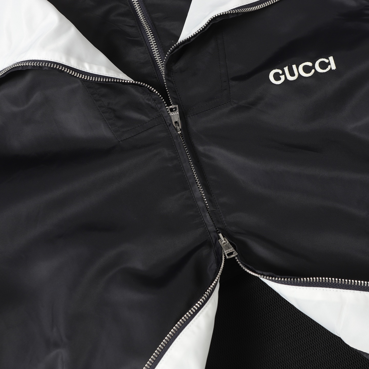 Gucci高仿男士風衣外套雙色領設計防風機能款| 7 Gucci高仿男士風衣外套雙色領設計防風機能款