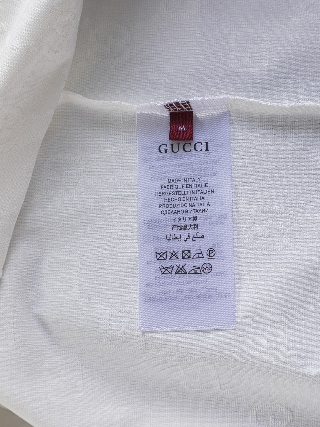 Gucci高仿短袖T恤白色GG滿版立體提花百搭潮流款| 15 Gucci高仿短袖T恤白色GG滿版立體提花百搭潮流款