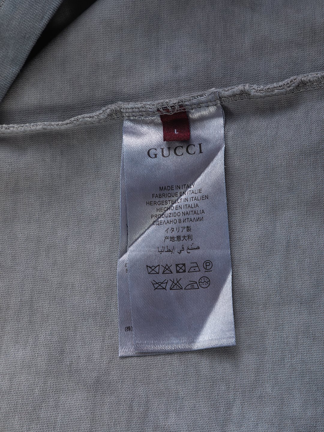 Gucci高仿短袖T恤男士水洗藍立體刺繡LOGO時尚感十足| 15 Gucci高仿短袖T恤男士水洗藍立體刺繡LOGO時尚感十足