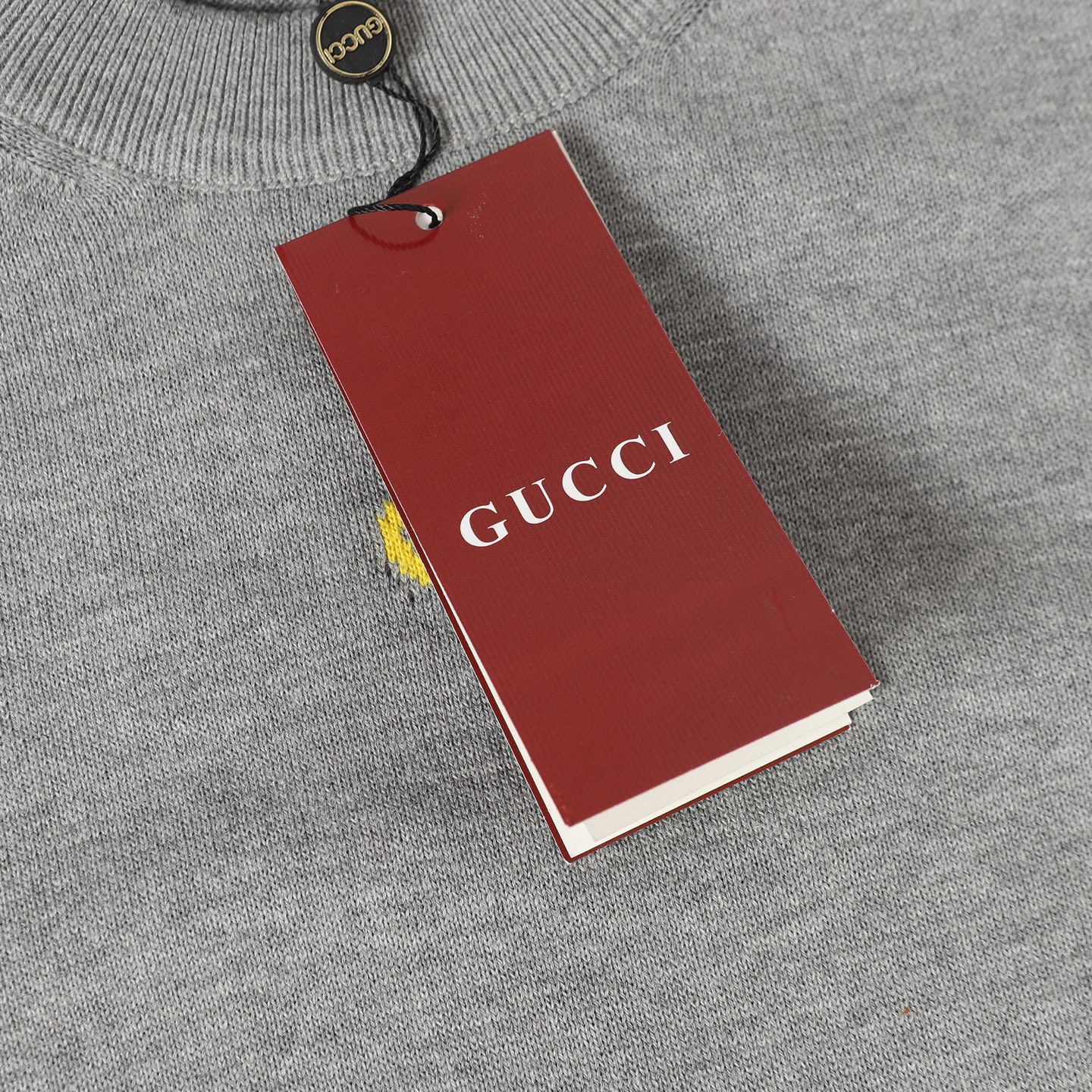 Gucci原單男士灰色針織毛衣 彩色雙G織紋低調展現品牌感| 9 Gucci原單男士灰色針織毛衣 彩色雙G織紋低調展現品牌感