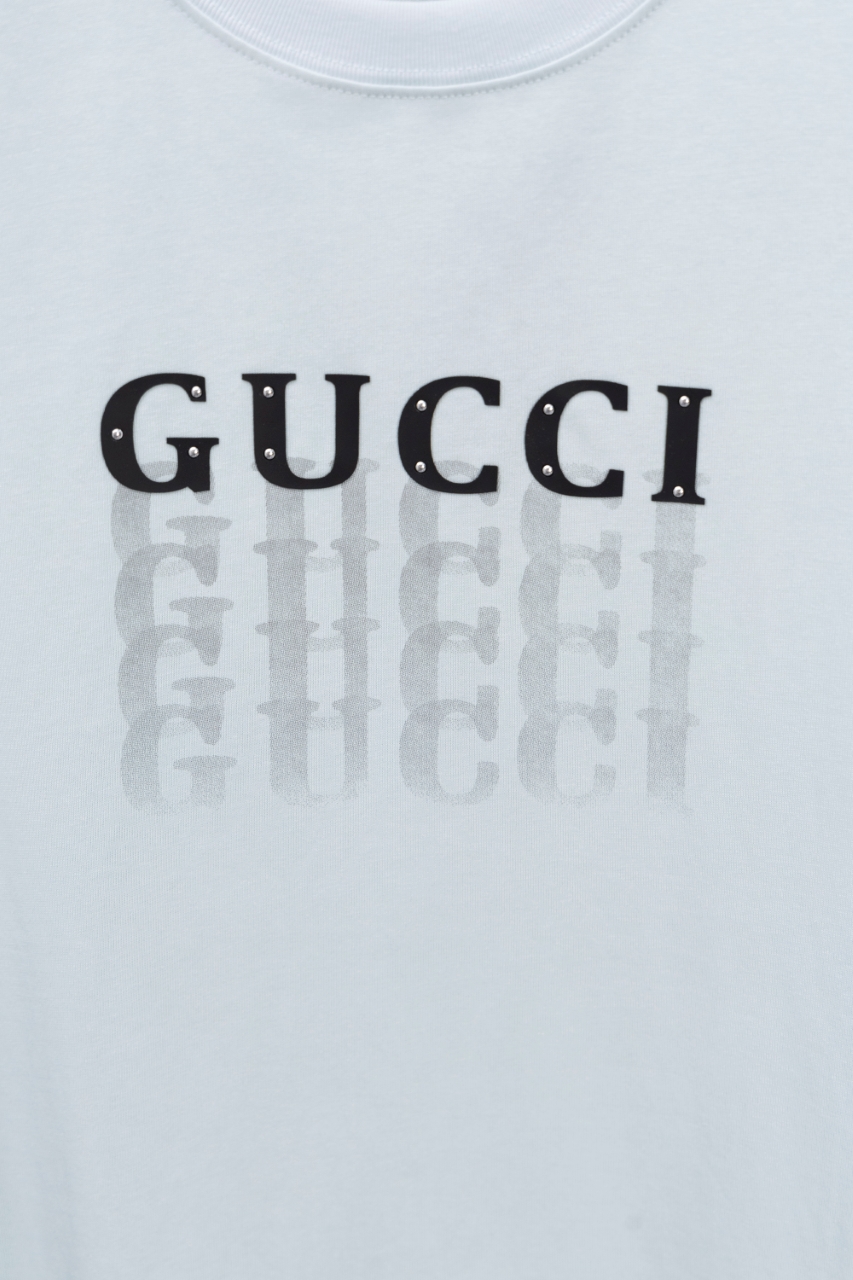 Gucci A貨短袖男T 淺藍漸層LOGO款 清爽穿搭必備推薦| 8 Gucci A貨短袖男T 淺藍漸層LOGO款 清爽穿搭必備推薦