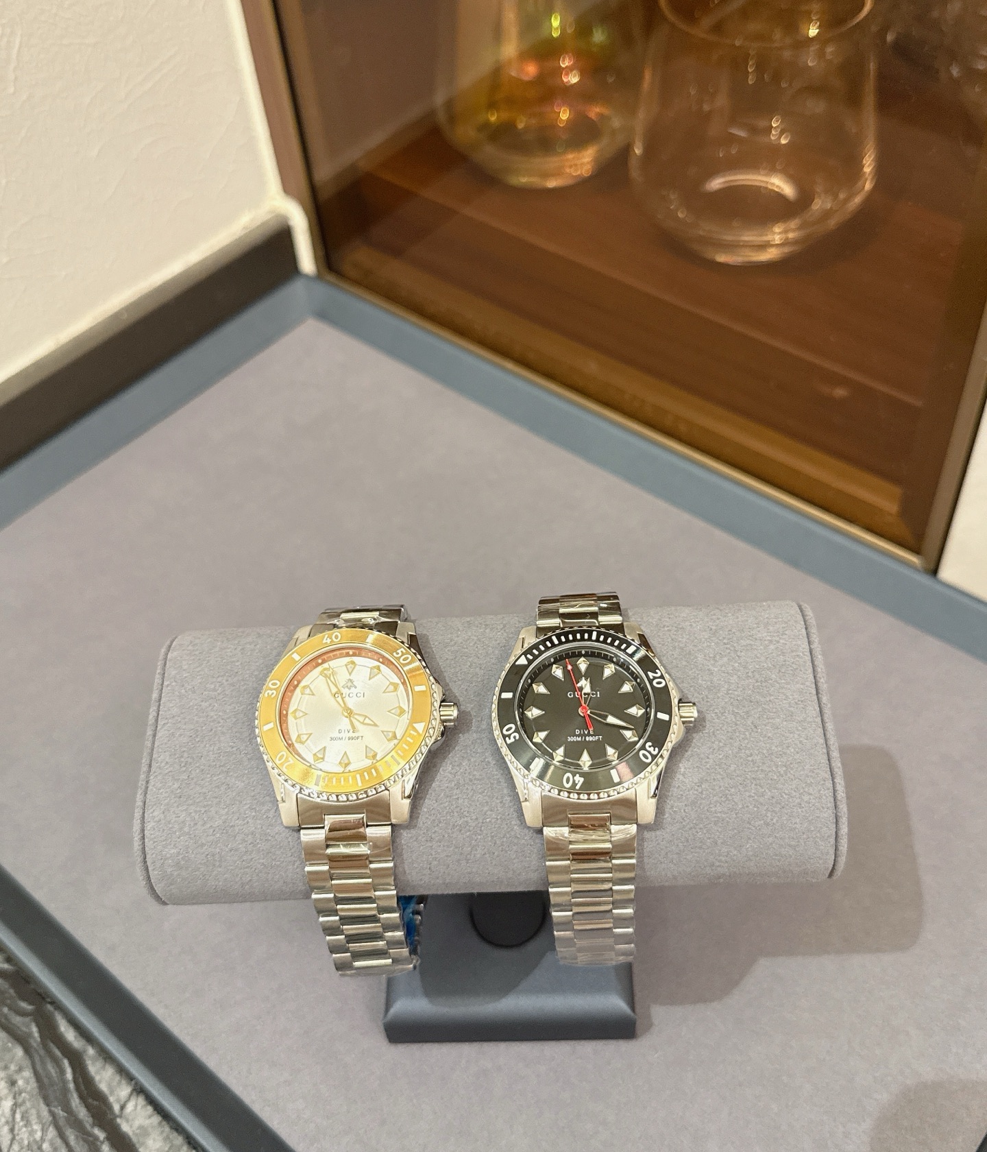 Gucci高仿DIVE系列綠面男錶 潛水防水鋼帶經典款| 14 Gucci高仿DIVE系列綠面男錶 潛水防水鋼帶經典款