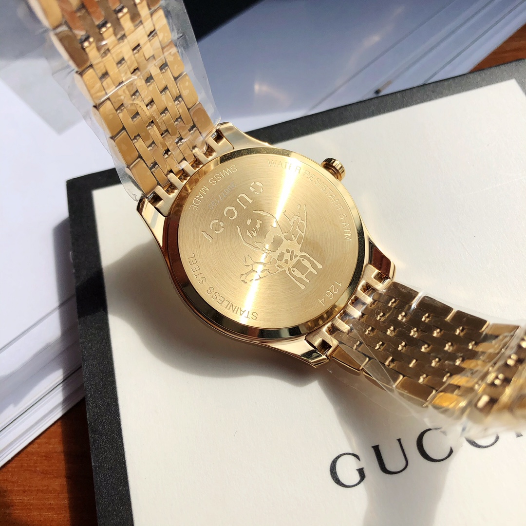 Gucci原單女錶Timeless金鍊款 蜜蜂圖騰母貝錶面典雅風| 8 Gucci原單女錶Timeless金鍊款 蜜蜂圖騰母貝錶面典雅風