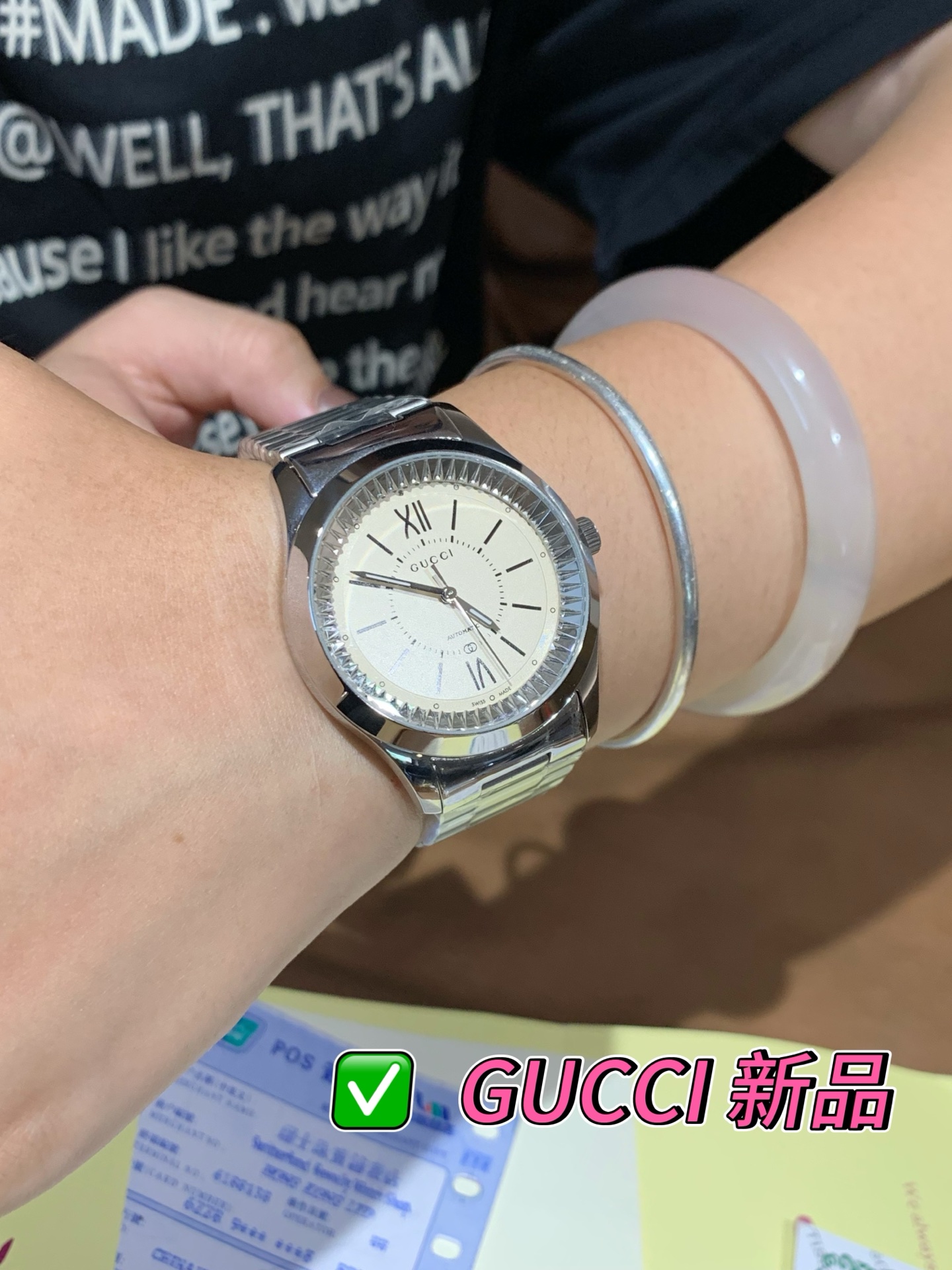 Gucci一比一男士自動機械錶 經典米金面鋼帶Timeless風格| 8 Gucci一比一男士自動機械錶 經典米金面鋼帶Timeless風格