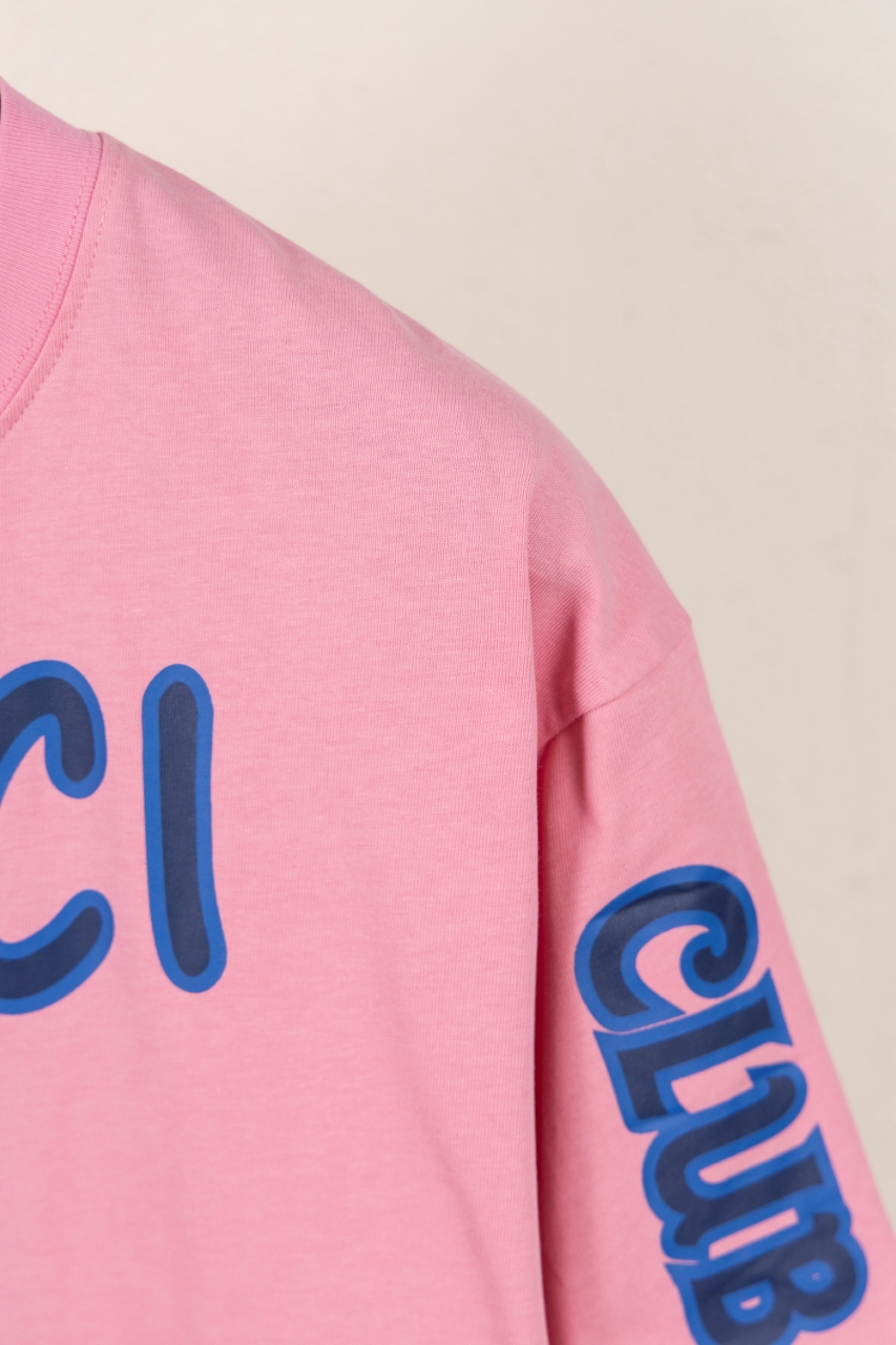 Gucci原單男款短袖 粉色小熊刺繡LOGO款 CLUB聯名風設計| 11 Gucci原單男款短袖 粉色小熊刺繡LOGO款 CLUB聯名風設計
