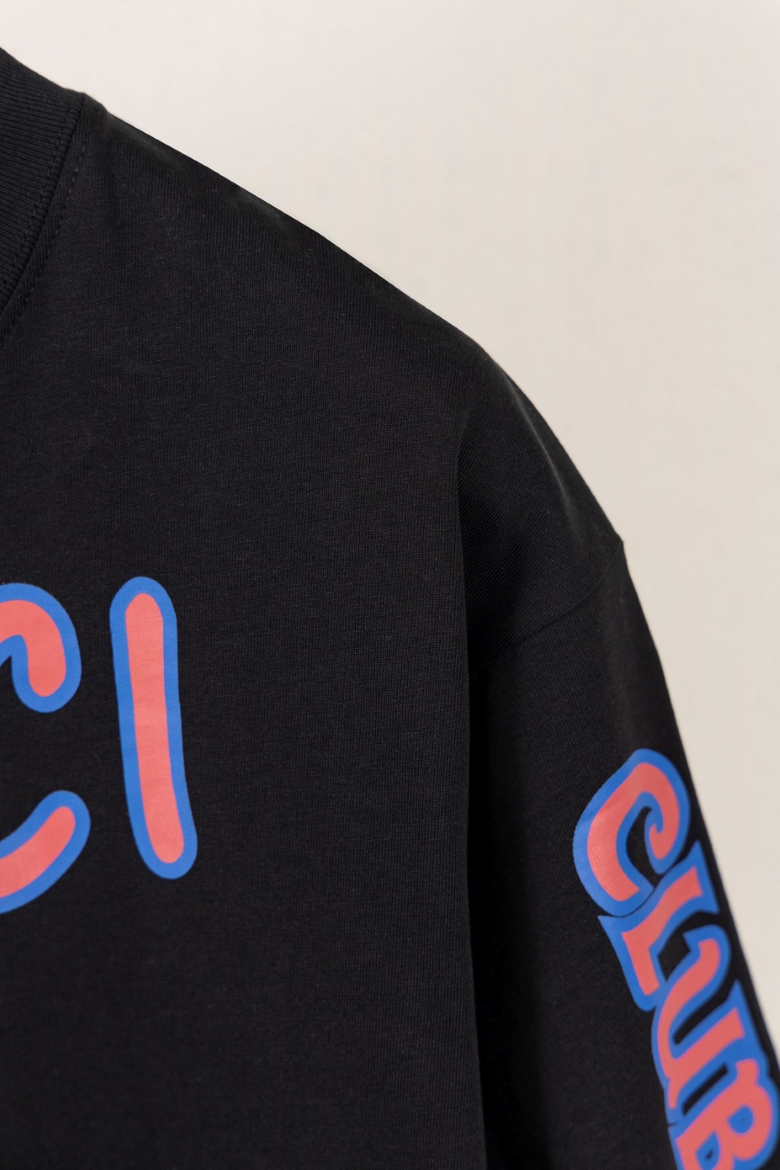 Gucci 高仿男士潮流短T 玩偶LOGO與配色點綴設計| 11 Gucci 高仿男士潮流短T 玩偶LOGO與配色點綴設計