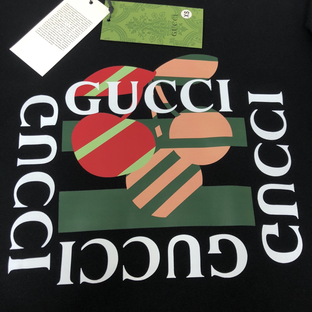 Gucci原單男士長袖棉T 立體翻轉Logo多層設計款| 10 Gucci原單男士長袖棉T 立體翻轉Logo多層設計款