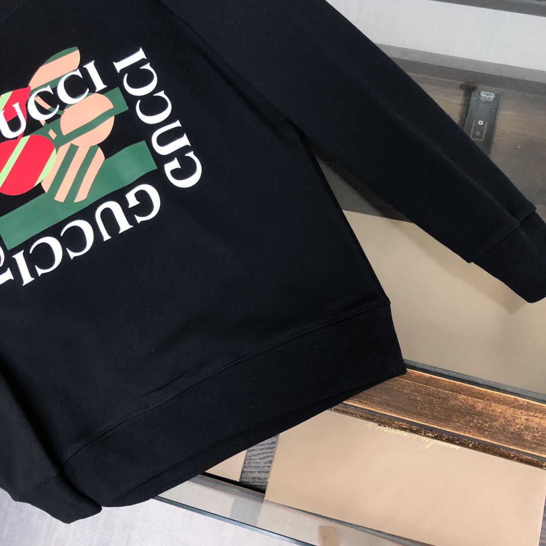 Gucci原單男士長袖棉T 立體翻轉Logo多層設計款| 8 Gucci原單男士長袖棉T 立體翻轉Logo多層設計款