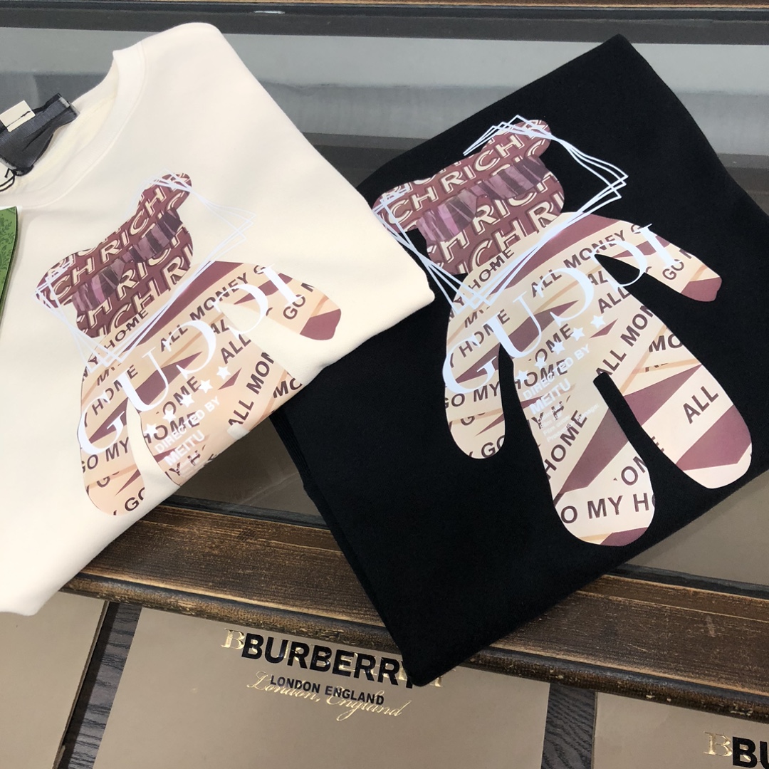 Gucci 原單男款黑色長袖 印花拼貼圖案圓領設計 潮感藝術風| 12 Gucci 原單男款黑色長袖 印花拼貼圖案圓領設計 潮感藝術風