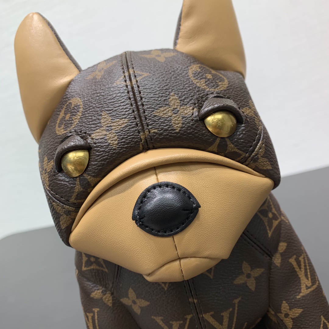 LV 狗狗造型單肩包 高仿 Monogram 創意玩偶包款| 9 LV 狗狗造型單肩包 高仿 Monogram 創意玩偶包款
