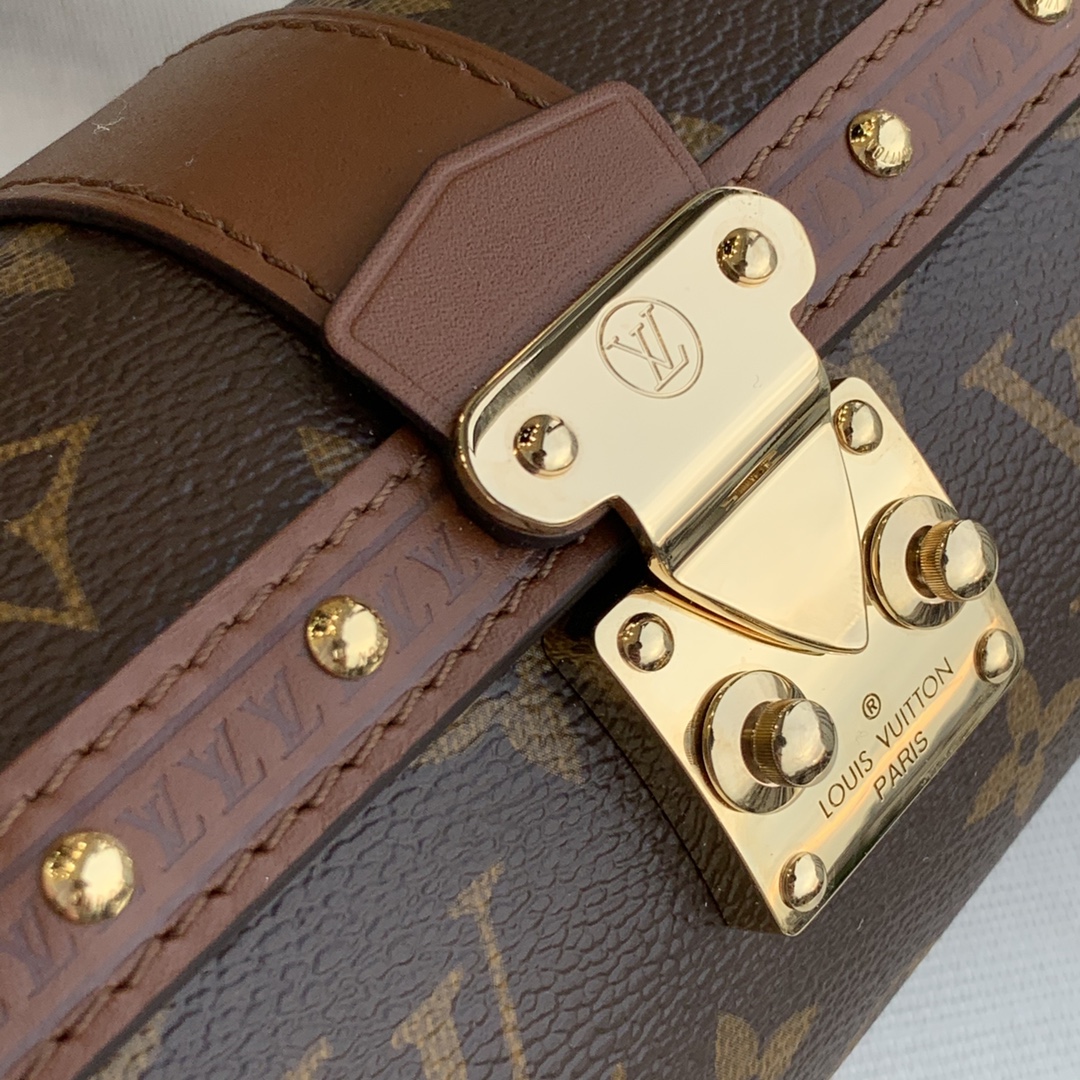 LV 老花迷你圓筒箱型包 高仿 Monogram 金扣鏈條包| 11 LV 老花迷你圓筒箱型包 高仿 Monogram 金扣鏈條包