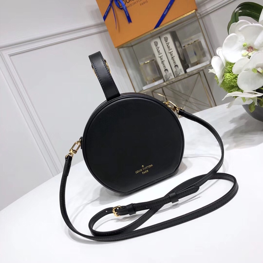 LV 老花圓形包黑標款 高仿 復古雙色拼接斜背包| 13 LV 老花圓形包黑標款 高仿 復古雙色拼接斜背包