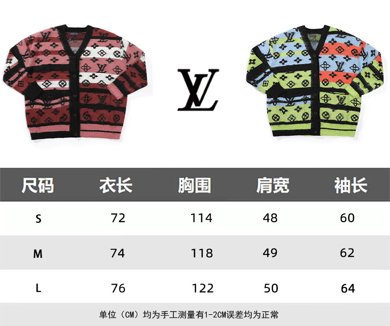 LV高仿男士彩色幾何針織外套 撞色設計感滿分柔軟毛衣款| 7 LV高仿男士彩色幾何針織外套 撞色設計感滿分柔軟毛衣款