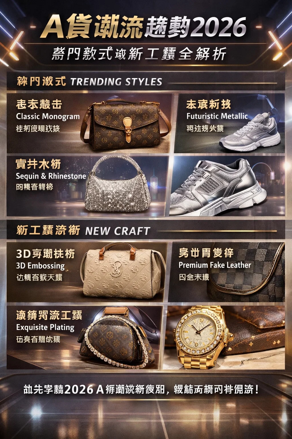 一場預見未來的工藝博弈：2026年A貨潮流趨勢深度報告，從Y2K復興到3D列印皮革的次世代對決