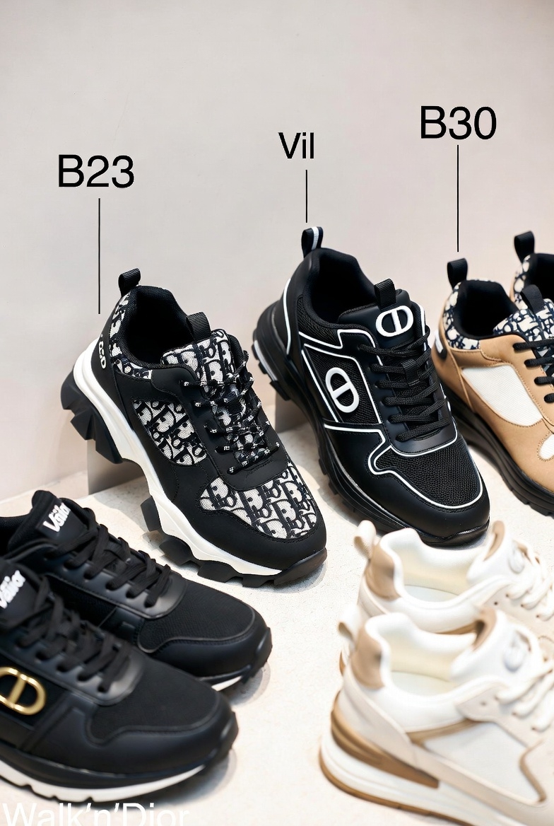 三雙Dior熱門高仿鞋如何改寫台灣休閒穿搭規則？B23、B30與Walk'n'Dior的深度剖析