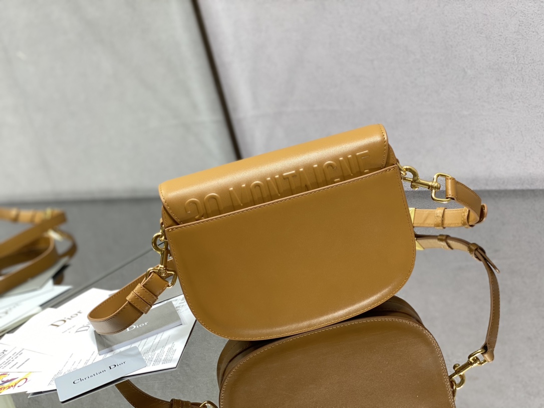 Dior一比一女款光澤皮半月包焦糖色系通勤輕奢款| 12 Dior一比一女款光澤皮半月包焦糖色系通勤輕奢款