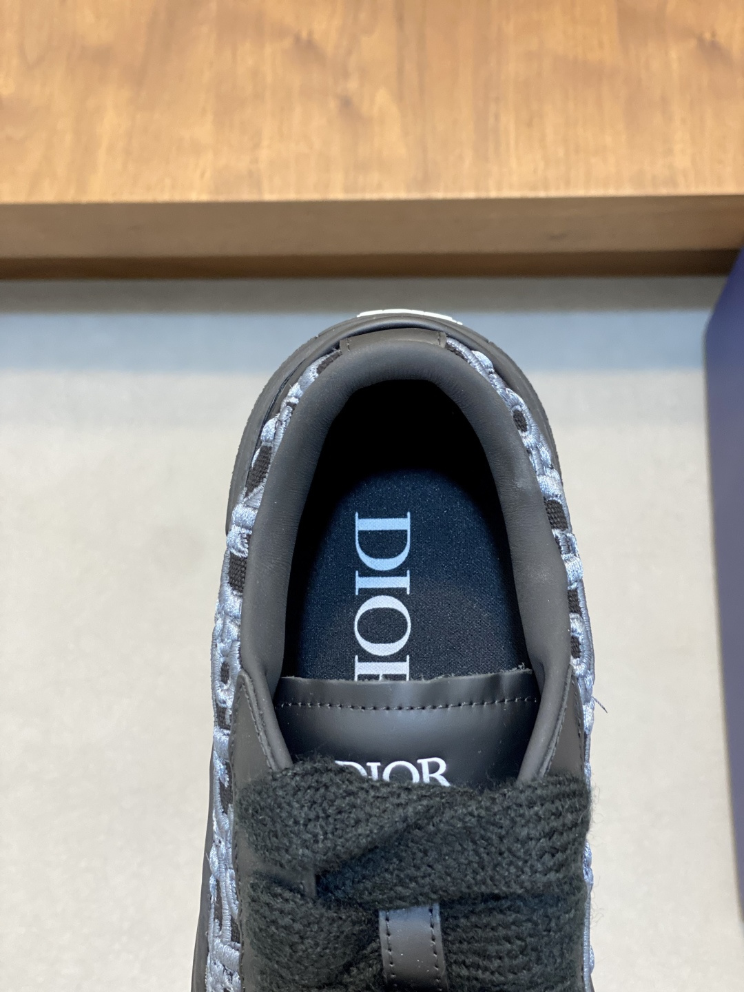 Dior 原單 黑色 Oblique 印花休閒鞋 經典滿版圖騰百搭款| 9 Dior 原單 黑色 Oblique 印花休閒鞋 經典滿版圖騰百搭款