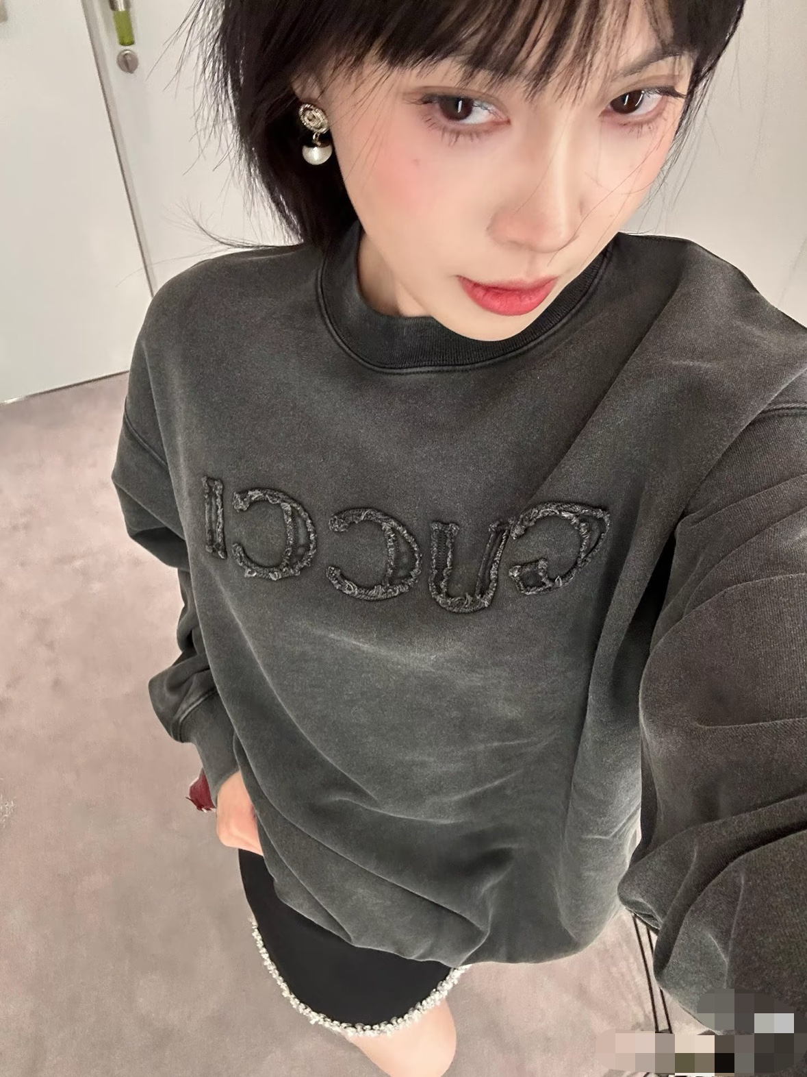 Gucci 高仿LOGO立體刺繡圓領長袖 男生款街頭時尚單品| 12 Gucci 高仿LOGO立體刺繡圓領長袖 男生款街頭時尚單品