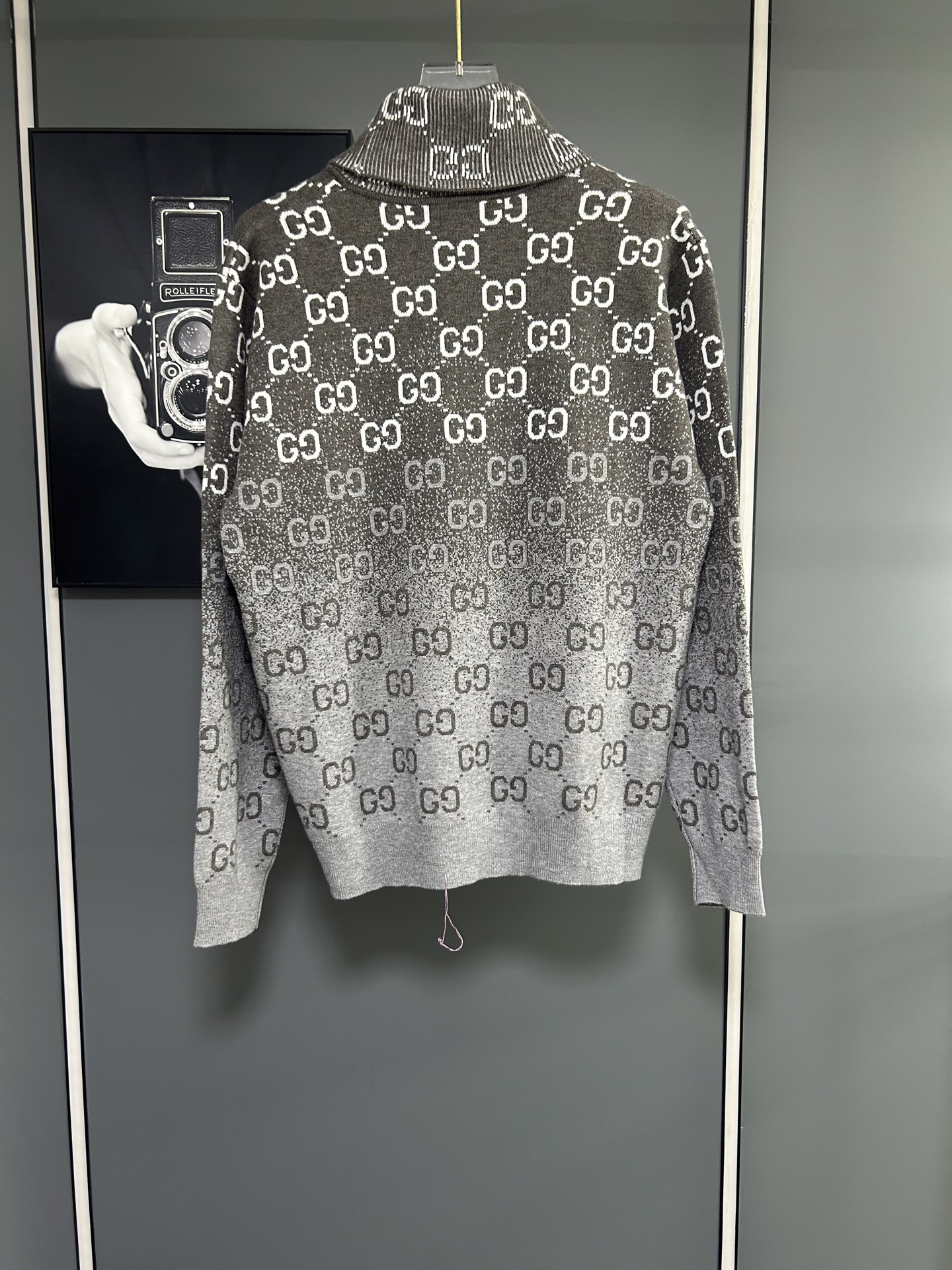 Gucci 高仿男士高領毛衣 GG漸層針織設計 冬季精品必備款| 6 Gucci 高仿男士高領毛衣 GG漸層針織設計 冬季精品必備款