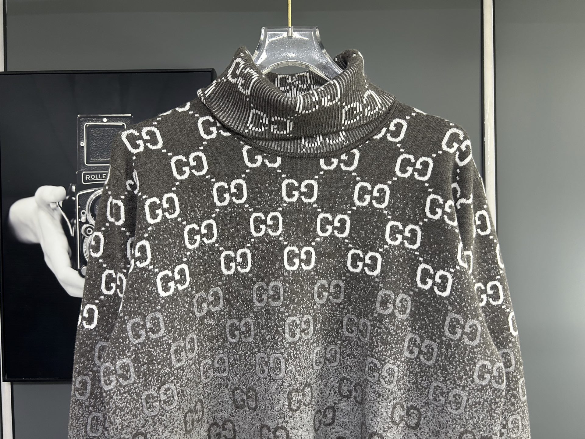 Gucci 高仿男士高領毛衣 GG漸層針織設計 冬季精品必備款| 13 Gucci 高仿男士高領毛衣 GG漸層針織設計 冬季精品必備款