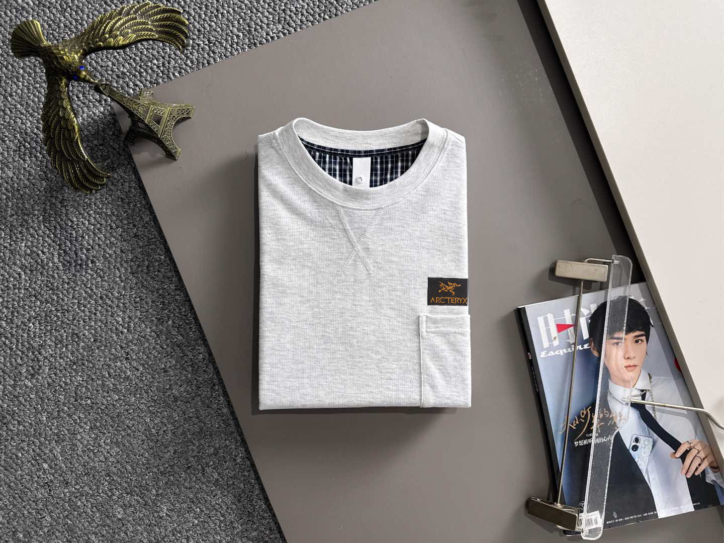 ARC'TERYX A貨 男款口袋刺繡短袖T恤 簡約機能風百搭款| 13 ARC'TERYX A貨 男款口袋刺繡短袖T恤 簡約機能風百搭款