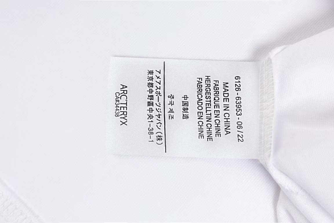 ARC'TERYX 高仿 男款經典Logo短袖T恤 極簡百搭款| 9 ARC'TERYX 高仿 男款經典Logo短袖T恤 極簡百搭款