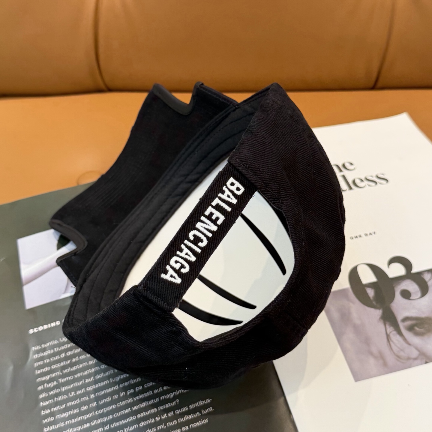 BALENCIAGA 原單 男款 刺繡LOGO做舊棒球帽 潮流老帽| 13 BALENCIAGA 原單 男款 刺繡LOGO做舊棒球帽 潮流老帽