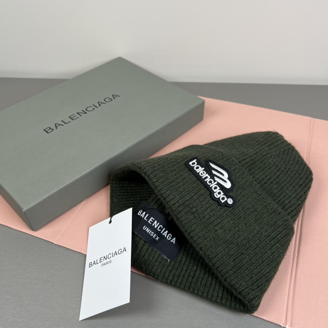 BALENCIAGA A貨 男女款 針織毛帽 LOGO保暖帽 潮流毛帽| 10 BALENCIAGA A貨 男女款 針織毛帽 LOGO保暖帽 潮流毛帽