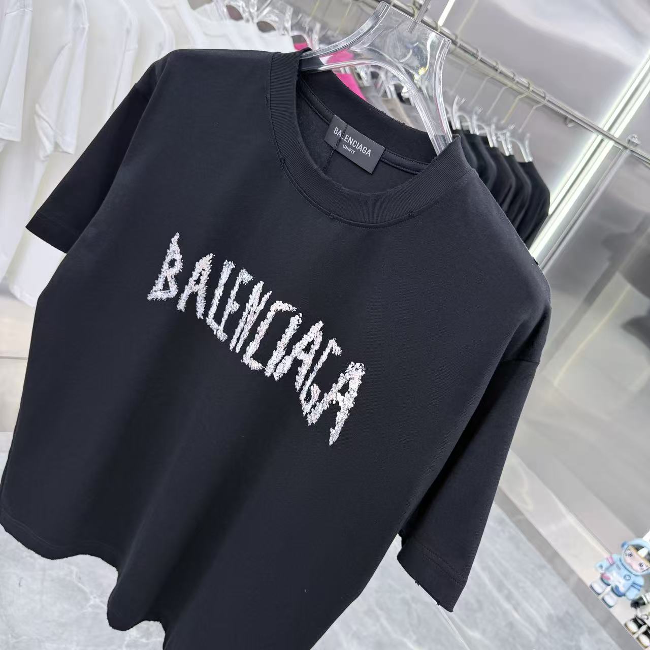 Balenciaga 原單 男款 字母Logo短袖T恤 潮流街頭版型| 11 Balenciaga 原單 男款 字母Logo短袖T恤 潮流街頭版型