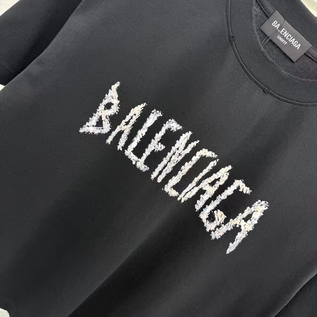 Balenciaga 原單 男款 字母Logo短袖T恤 潮流街頭版型| 10 Balenciaga 原單 男款 字母Logo短袖T恤 潮流街頭版型
